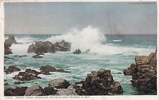 Break, Break, Break, on the Cold Gray Stones, O Sea CA 1913 Ontario Postcard E06 picture