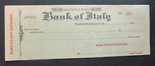BAKERSFIELD, CA. - Bank Check - Hart-Dearin Refinery - 192- -  picture