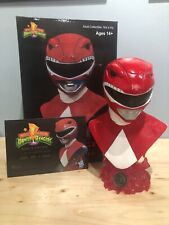 Mighty Morphin Power Rangers Legends in 3D Red Ranger 1/2 Scale NYCC Bust Excl picture