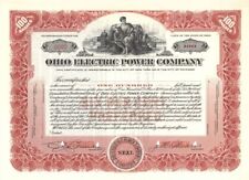 Ohio Electric Power Co. - Specimen Stock Certificate - Specimen Stocks & Bonds picture