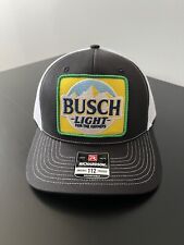 Busch Light For The Farmers Latte Trucker Hat Richardson 112 Cap Vintage Style picture