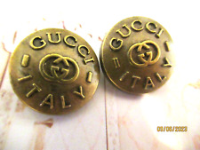 GUCCI 2 bronze color  BUTTONS  20MM/3/4''    THIS IS FOR 2 picture