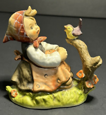 Vintage Hummel Figurine IN TUNE # 414 Goebel W. Germany **Signed 1981** picture