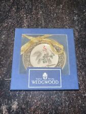 Vintage 1997 wedgewood Christmas jasperware Ornament “our First Christmas” picture