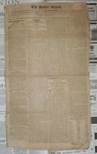 The Salem Gazette - Tues Oct 13 1801 - Newspaper picture