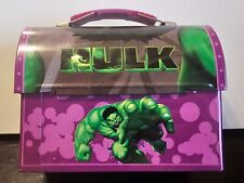 2003 Incredible Hulk Tin Dome Lunch Box-The Hulk Movie picture