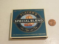 PLAYER'S SPECIAL BLEND CIGARETTE EMPTY PACKAGE BOX VINTAGE 1983 1984 CANADA picture