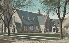 c1910s Postcard St. John's Episcopal Church, Keokuk IA Lee County Posted picture