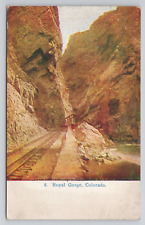 Royal Gorge Colorado c1910 Antique Postcard picture