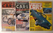 Lot of 3 Vtg Thoroughbred Cars Magazines (1978-1979) Fleetwood, Cabriolet, more picture