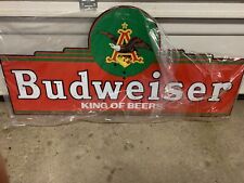 BUDWEISER SIGN🍺GOOD CONDITION🔥 picture