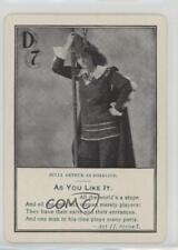 1901 Cincinnati Game of Shakespeare As You Like It Julia arthur Rosalind #D7 0w6 picture