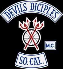 Devils Diciples Motorcycle Club Patches picture