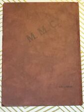 1931 - 32 Monday Music Club Yearbook Scottsdale Pennsylvania Vintage RARE picture