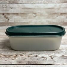 Vintage Tupperware 1611/1616 Green Lid Modular Mate 2 Cup Container Pre-owned  picture