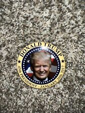 Donald Trump 45th President January 20th, 2017 Label Pin picture