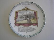Antique Theatre Guignol Plate – Le Tour du Monde VIII picture