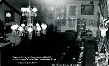 c1940's Chandelier Bar Washoe Club Virginia City Nevada NV RPPC Photo Postcard picture