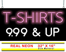 T-Shirts 9.99 & Up Neon Sign | Jantec | 32