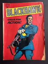 Blackhawk 19 GD- -- Classic Reed Crandall Cover, Bill Ward 1948 picture