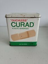 Ouchless Curad Plastic Bandages Hypo-Allergenic Tin Only picture