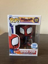EXCLUSIVE Spider-Punk Funko Pop Bobblehead #1231 Marvel Spiderverse Spider-man picture