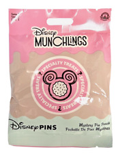 Disney Parks Munchlings Treats Mystery Series 2 Pin Pouch 5 Pc. Pack Sealed NEW picture