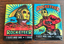 The Rocketeer Vintage Trading Cards TWO Wax Packs 1991 Topps Sealed New picture