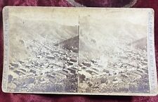 DEADWOOD 1887 BLACK HILLS VIEWS STEREOVIEW PHOTO OVERVIEW picture