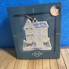 LENOX BONE CHINA 1997 FROM OUR HOME TO YOUR HOME CHRISTMAS ORNAMENT MIB picture