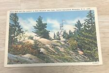 Postcard-Hog’s Back & Fire Lookout On Bald Mountain Central Adirondack NY picture