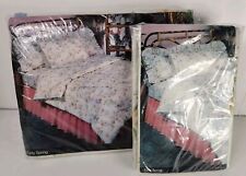 Vintage J.C. Penney Full Size Fitted Sheet & 2-Standard Pillowcases Early Spring picture