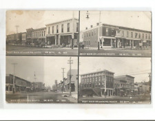 RPPC DEWITT IOWA MAIN STREET REAL PHOTO POSTCARD PASCALS LAW OFFICE COCA COLA picture