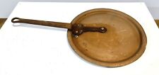 Antique Duparquet Copper Pan Or Pot Lid Only New York 110 W. 22nd St.  #14 picture