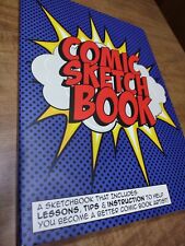 Comic sketchbook by Piccadilly New Blank Art Characters Paperback  picture
