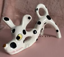 Vintage RARE Dalmatian Dog Figurine Statue Ornament~Made In Italy -RETRO~Kitsch picture