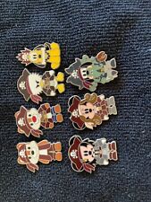 Disney Pirates of the Caribbean Cute Characters Booster Set, 7 Mini Pins Mickey* picture