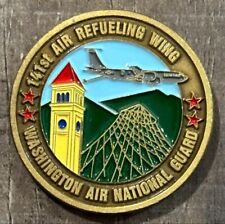 141st Air Refueling Wing Air National Guard Military Challenge Coin picture