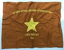 FLAG ,  Vietcong NVA NLF North VN Army Flag Victory in HUE 1966 , FLAG A6 picture