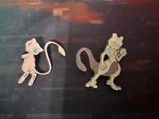 Pokemon official Mew & Mewtwo enamel pin set picture