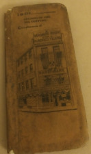 Antique 1901 Burditt & Williams Hardware Advertising Calendar Memorandum Book picture