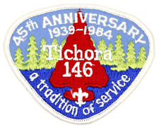 1984 45th Anniversary Tichora Lodge 146 Four Lakes Council Patch Wisconsin WI picture