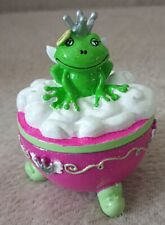 Frog Angel Trinket Box By Claires 2006 NIB picture