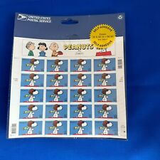 NEW SEALED: Vintage Snoopy Peanuts Postage Stamps. 2000 .34cents USPS picture