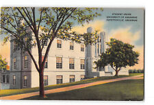 Fayetteville Arkansas AR Postcard 1930-1950 University of Arkansas Student Union picture