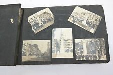 Vintage Antique Family Photo Album Early 1909-1915 Over 100 PHOTOS Notheast USA picture