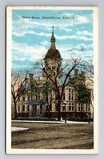 Marshalltown IA-Iowa, Court House, Antique Vintage Souvenir Postcard picture
