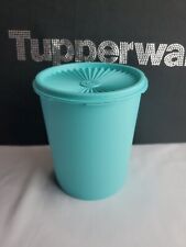 Tupperware Servalier Canister 1.7L /  7.5 Light Green Teal New picture
