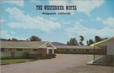 c1960 Westerner Motel Bridgeport heart of High Sierras California postcard A368 picture