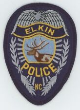 NORTH CAROLINA NC ELKIN POLICE NICE SHOULDER PATCH SHERIFF MINOR CREASE picture